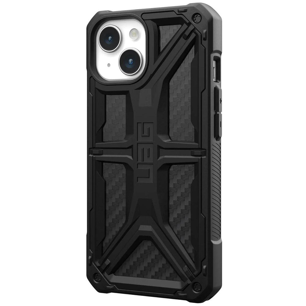 Fodral för Apple iPhone 15 Plus, Urban Armor Gear, Monarch Carbon, Svart
