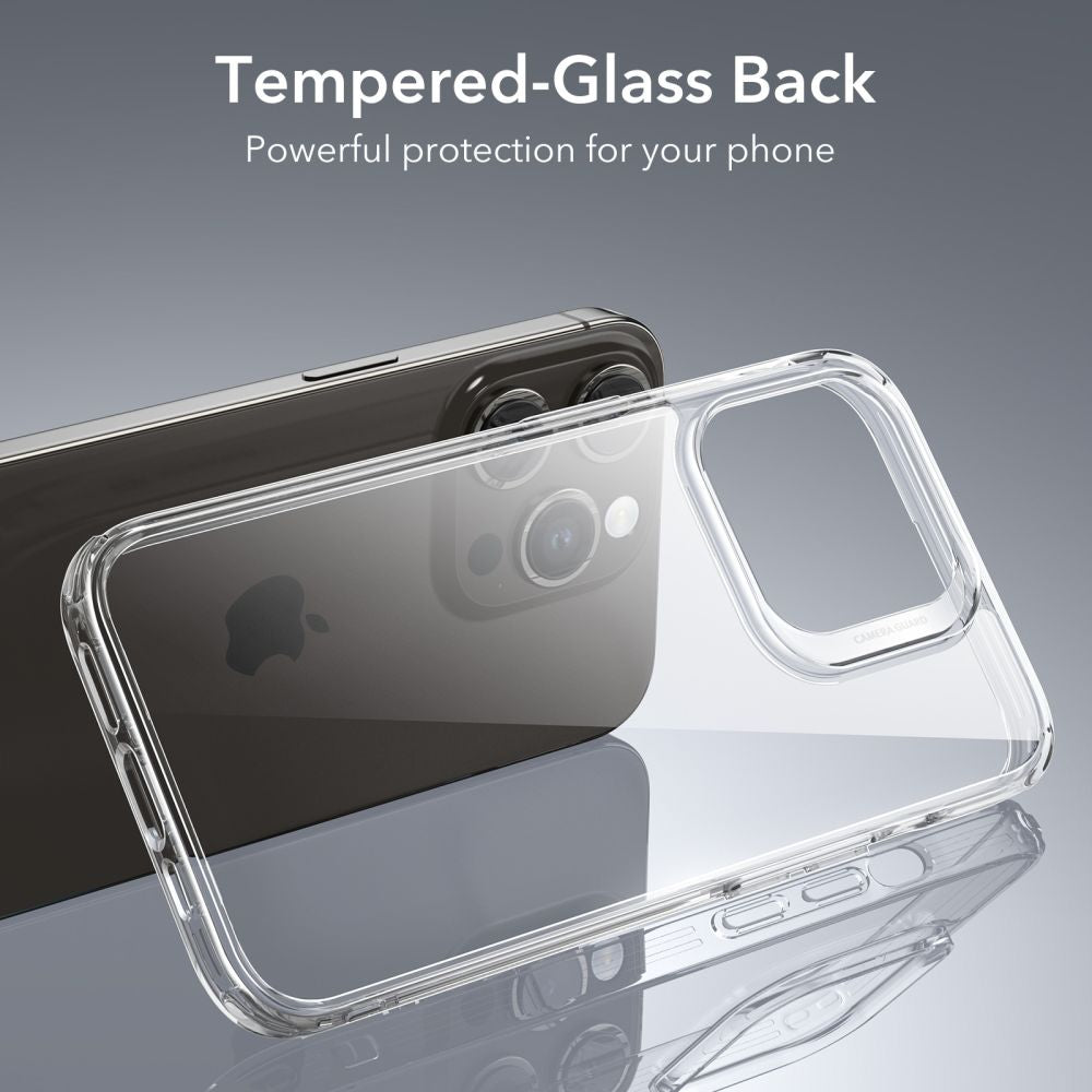 Skyddsfodral för Apple iPhone 15 Pro, ESR, Ice Shield, Transparent