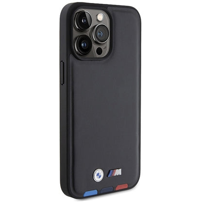 Fodral för Apple iPhone 15 Pro Max, BMW, Stamp Tricolor, Svart