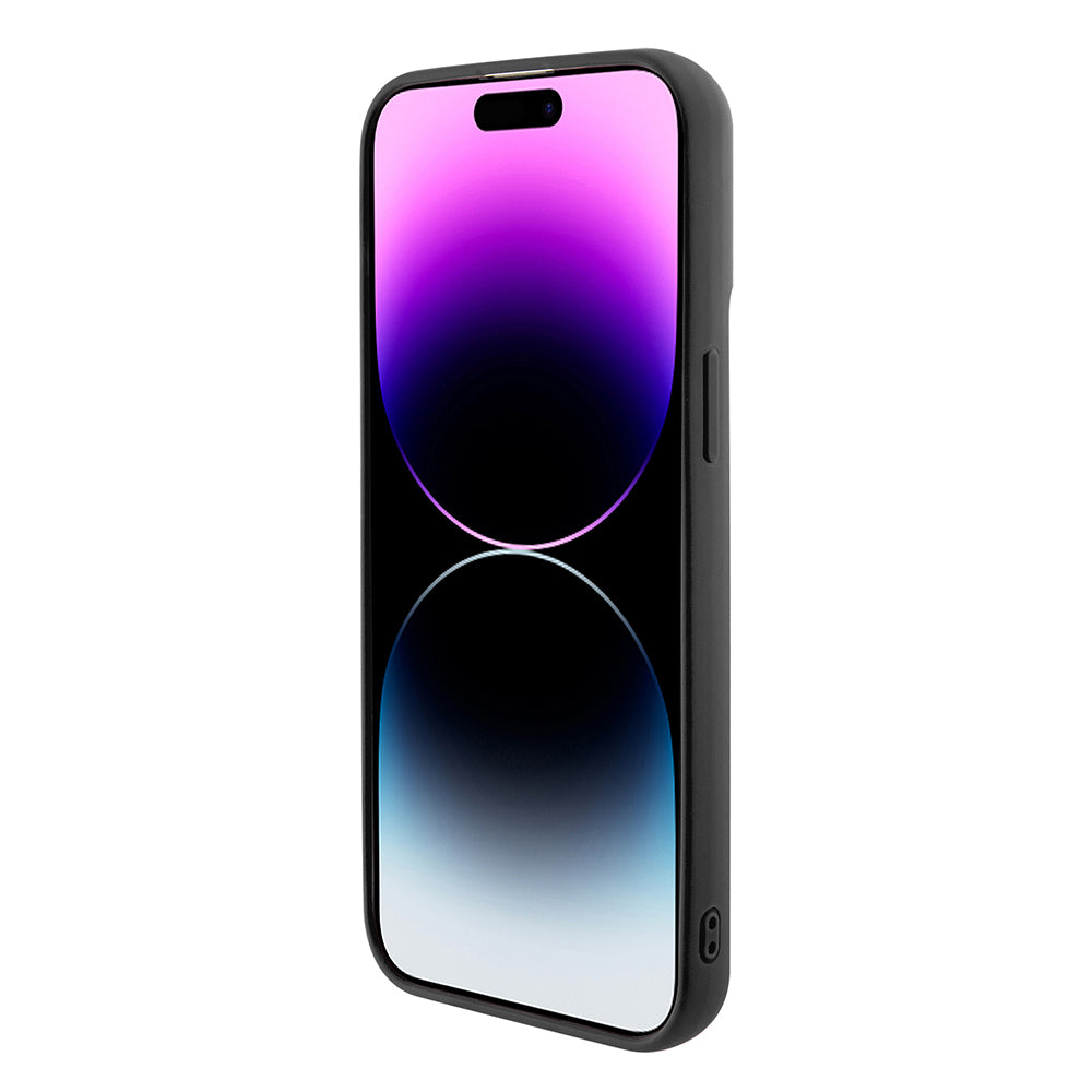 Fodral för Apple iPhone 15 Pro Max, Guess, Sequin Script Logo, Svart GUHCP15XPSFDGSK