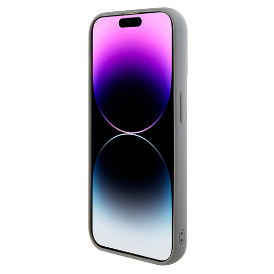 Skyddsfodral för Apple iPhone 15 Pro Max, Guess, Sequin Script Metal, Silver