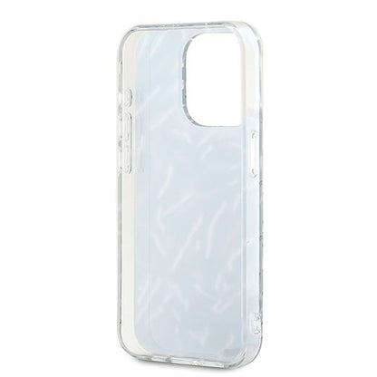 Fodral för Apple iPhone 15 Pro Max, Karl Lagerfeld, Zebra with Cord Strap, Lila