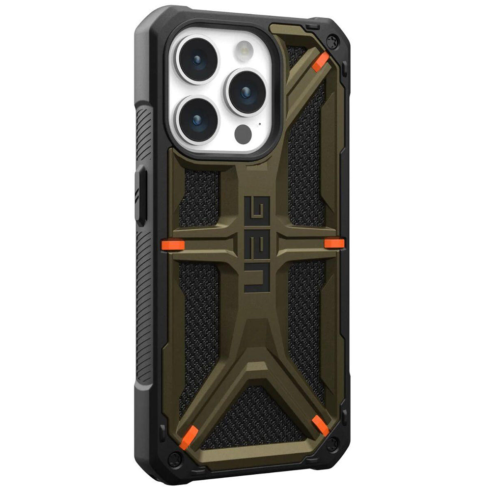 Fodral för Apple iPhone 15 Pro Max, Urban Armor Gear, Monarch Kevlar, Grön