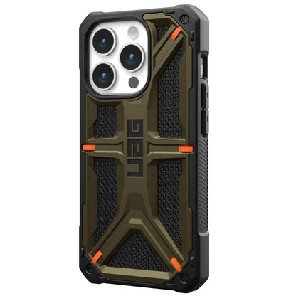 Fodral för Apple iPhone 15 Pro Max, Urban Armor Gear, Monarch Kevlar, Grön