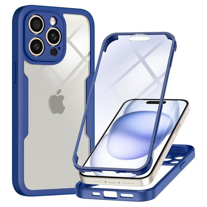 Fodral för Apple iPhone 15 Pro, Techsuit, ColorVerse 360, Blå