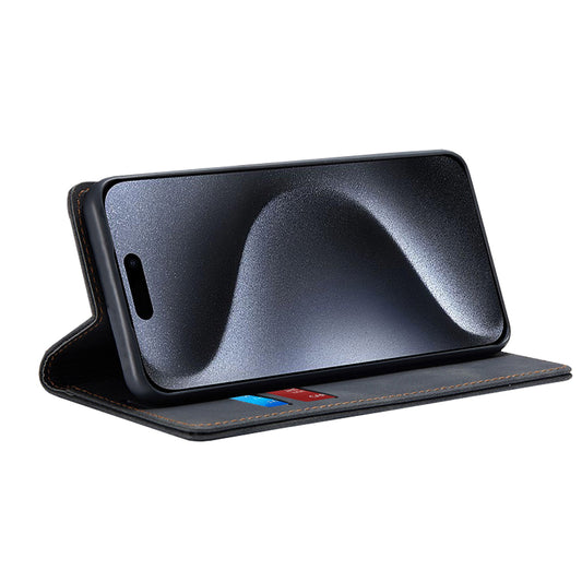 Fodral för Apple iPhone 15 Pro, Techsuit, Confy, Svart