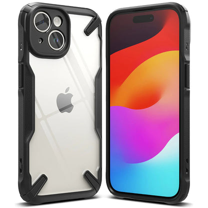 Case for Apple iPhone 15, Ringke, Fusion X, Black