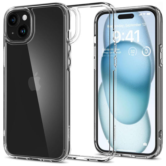 Fodral för Apple iPhone 15, Spigen, Ultra Hybrid, Transparent ACS06793