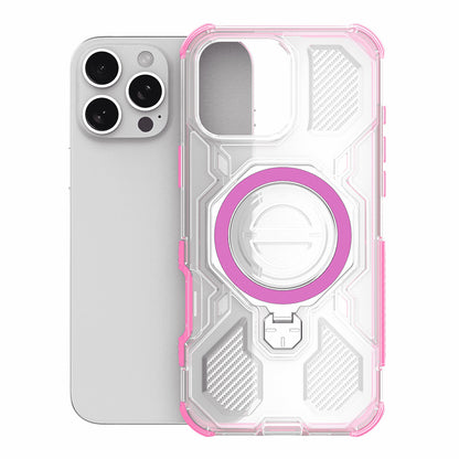 Case for Apple iPhone 15, Techsuit, Carbon Shield Pro, Pink
