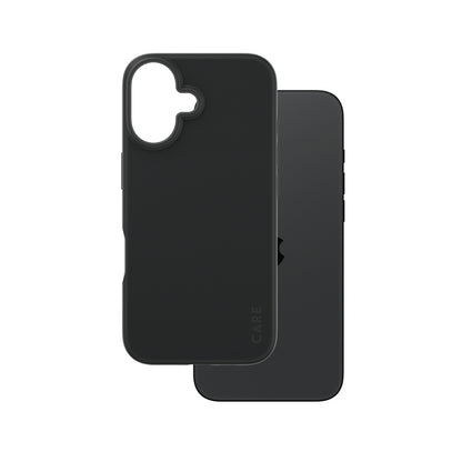 Skyddsfodral för Apple iPhone 16, PanzerGlass, Fashionable Care, Svart