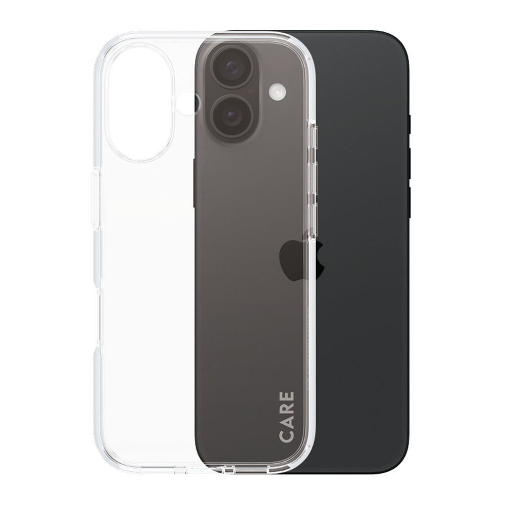 Skyddsfodral för Apple iPhone 16, PanzerGlass, Care Urban Combat, Transparent