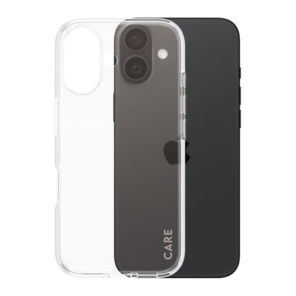 Skyddsfodral för Apple iPhone 16, PanzerGlass, Care Urban Combat, Transparent