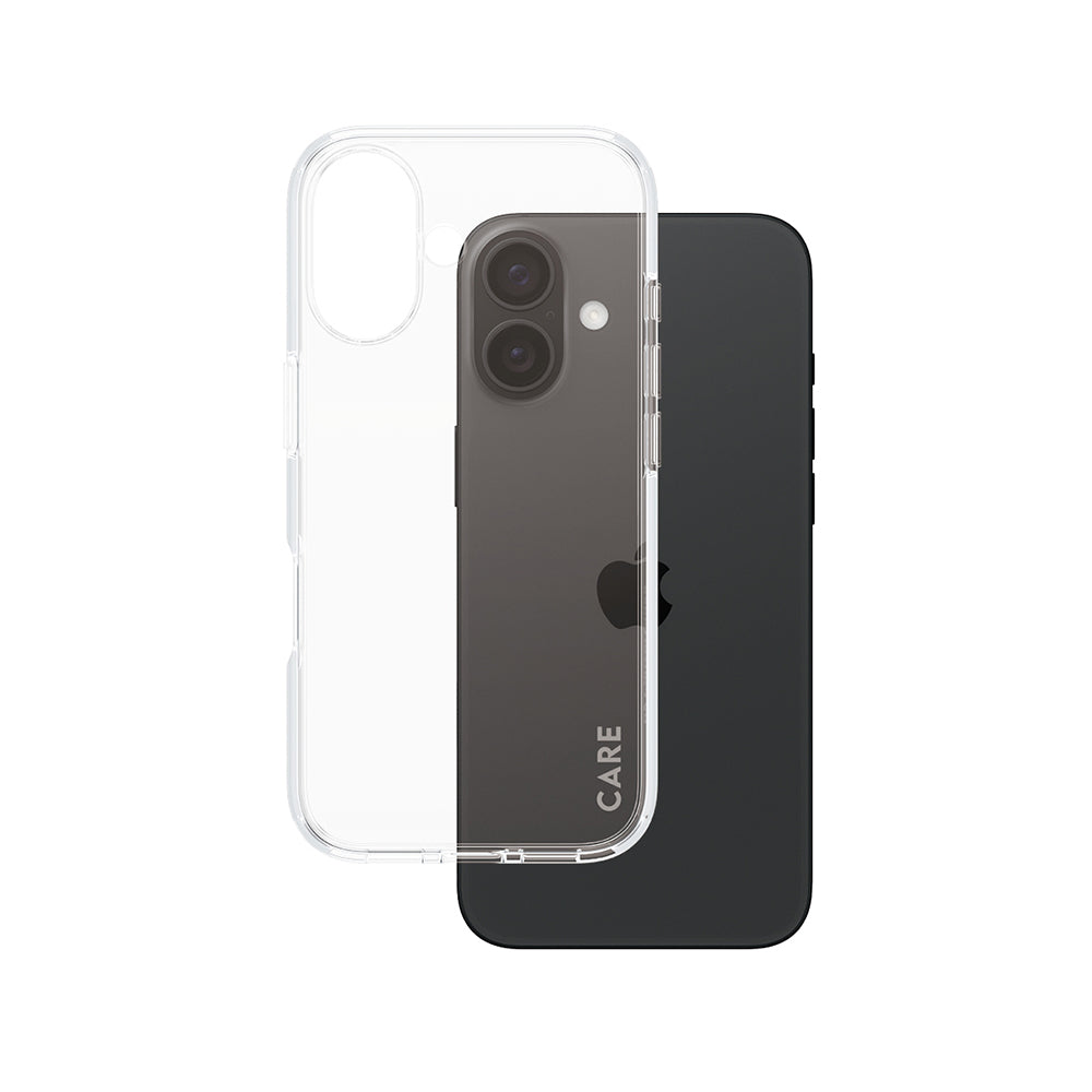 Skyddsfodral för Apple iPhone 16, PanzerGlass, Care Urban Combat, Transparent