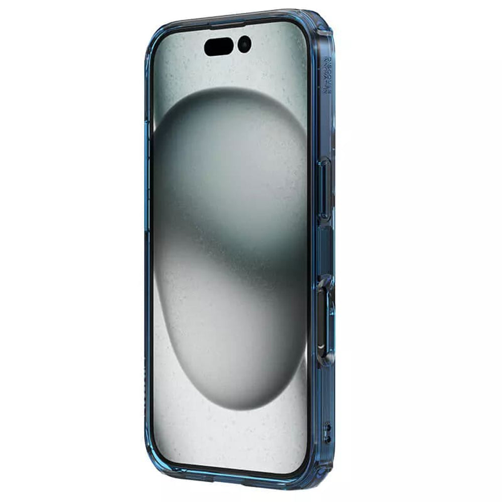 Fodral för Apple iPhone 16 Plus, Nillkin, Nature Pro, Blå