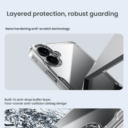Fodral för Apple iPhone 16 Plus, Nillkin, Nature Pro, Blå
