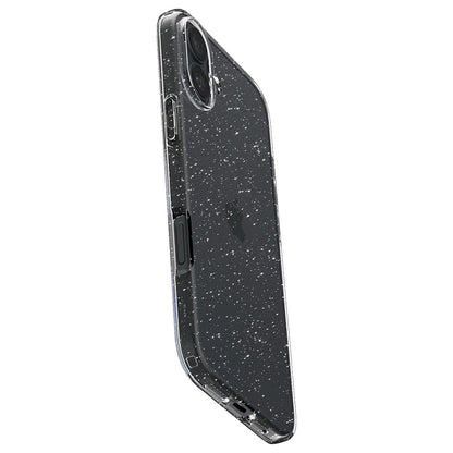 Skyddsfodral för Apple iPhone 16 Plus, Spigen, Liquid Crystal Glitter, Transparent