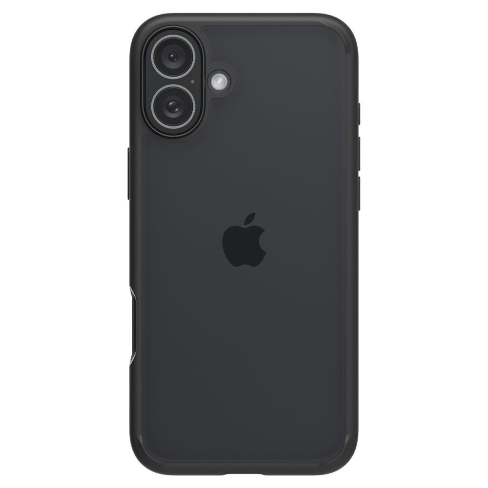 Skyddsfodral för Apple iPhone 16 Plus, Spigen, Ultra Hybrid, Mattsvart
