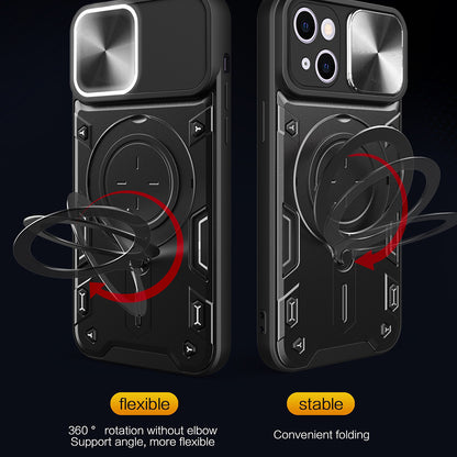 Fodral för Apple iPhone 16 Plus, Techsuit, CamGuard Pro, Blå
