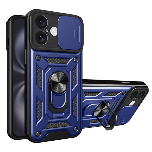Fodral för Apple iPhone 16 Plus, Techsuit, CamShield, Blå