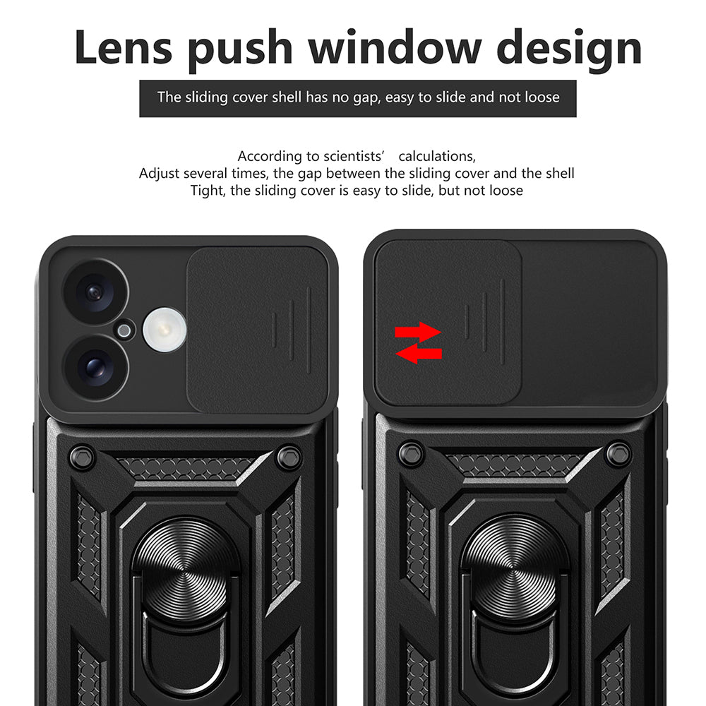 Fodral för Apple iPhone 16 Plus, Techsuit, CamShield, Grön