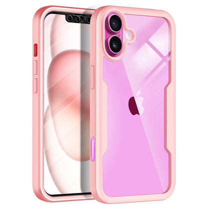 Fodral för Apple iPhone 16 Plus, Techsuit, ColorVerse 360, Rosa