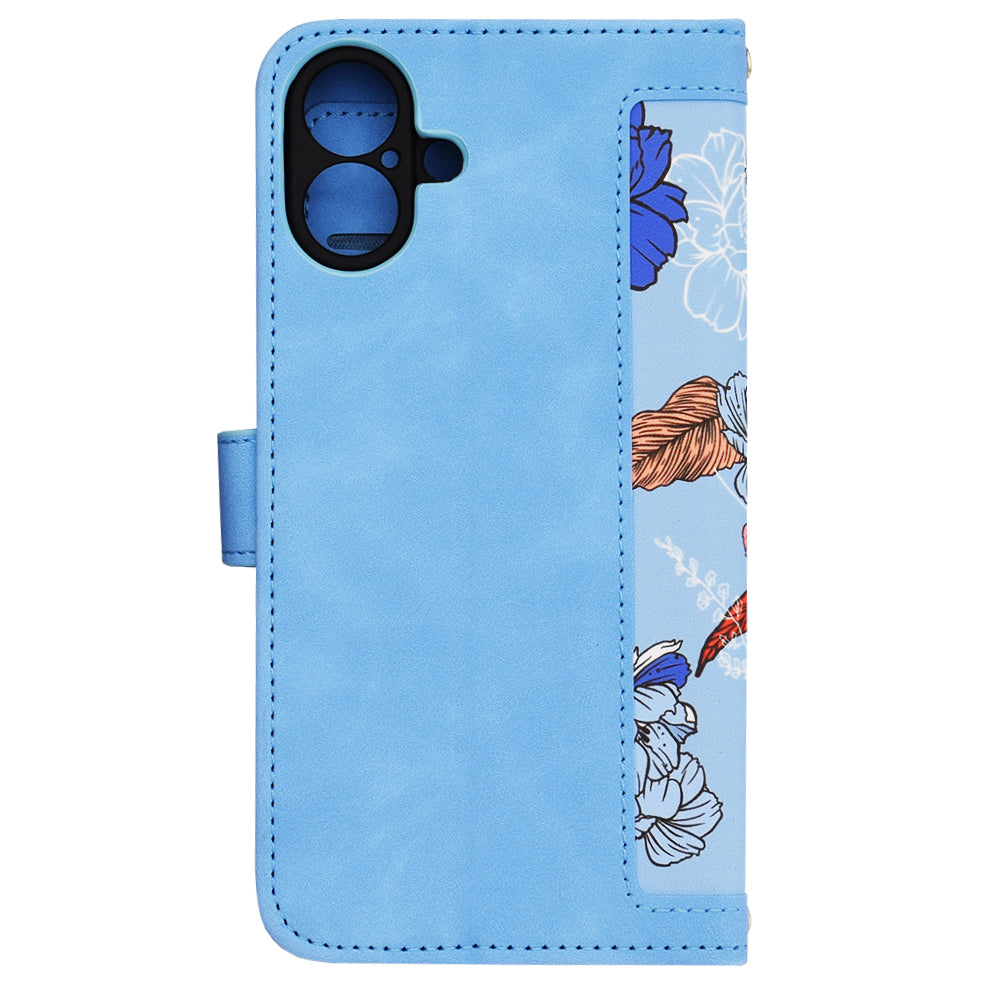 Fodral för Apple iPhone 16 Plus, Techsuit, FlipCraft, Blå