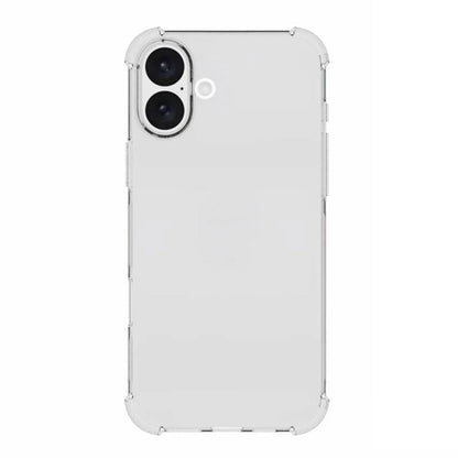 Fodral för Apple iPhone 16 Plus, Techsuit, Stötsäker Klar (Stort Objektivhål), Transparent