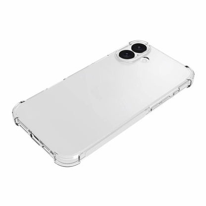 Fodral för Apple iPhone 16 Plus, Techsuit, Stötsäker Klar (Stort Objektivhål), Transparent