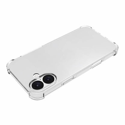 Fodral för Apple iPhone 16 Plus, Techsuit, Stötsäker Klar (Stort Objektivhål), Transparent