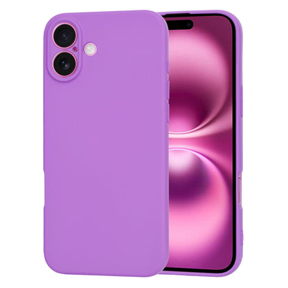 Skyddsfodral för Apple iPhone 16 Plus, Techsuit, SoftFlex, Lila