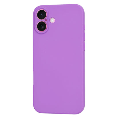 Skyddsfodral för Apple iPhone 16 Plus, Techsuit, SoftFlex, Lila
