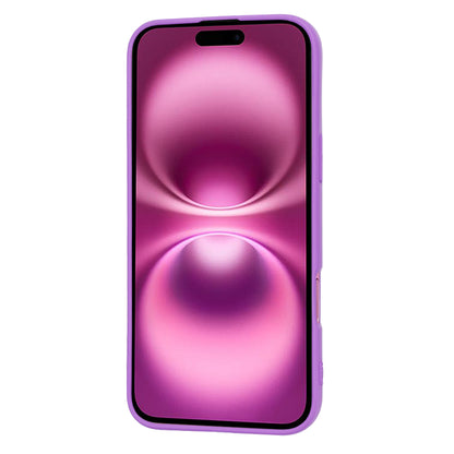 Skyddsfodral för Apple iPhone 16 Plus, Techsuit, SoftFlex, Lila