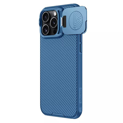 Fodral för Apple iPhone 16 Pro Max, Nillkin, CamShield Prop, Blå
