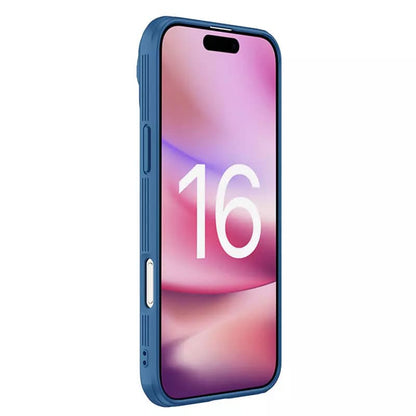 Fodral för Apple iPhone 16 Pro Max, Nillkin, CamShield Prop, Blå