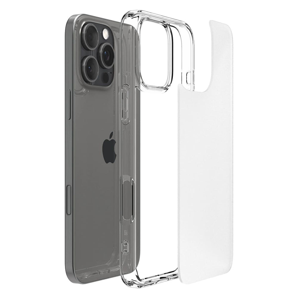 Case for Apple iPhone 16 Pro Max, Spigen, Ultra Hybrid, Satin Transparent ACS07993