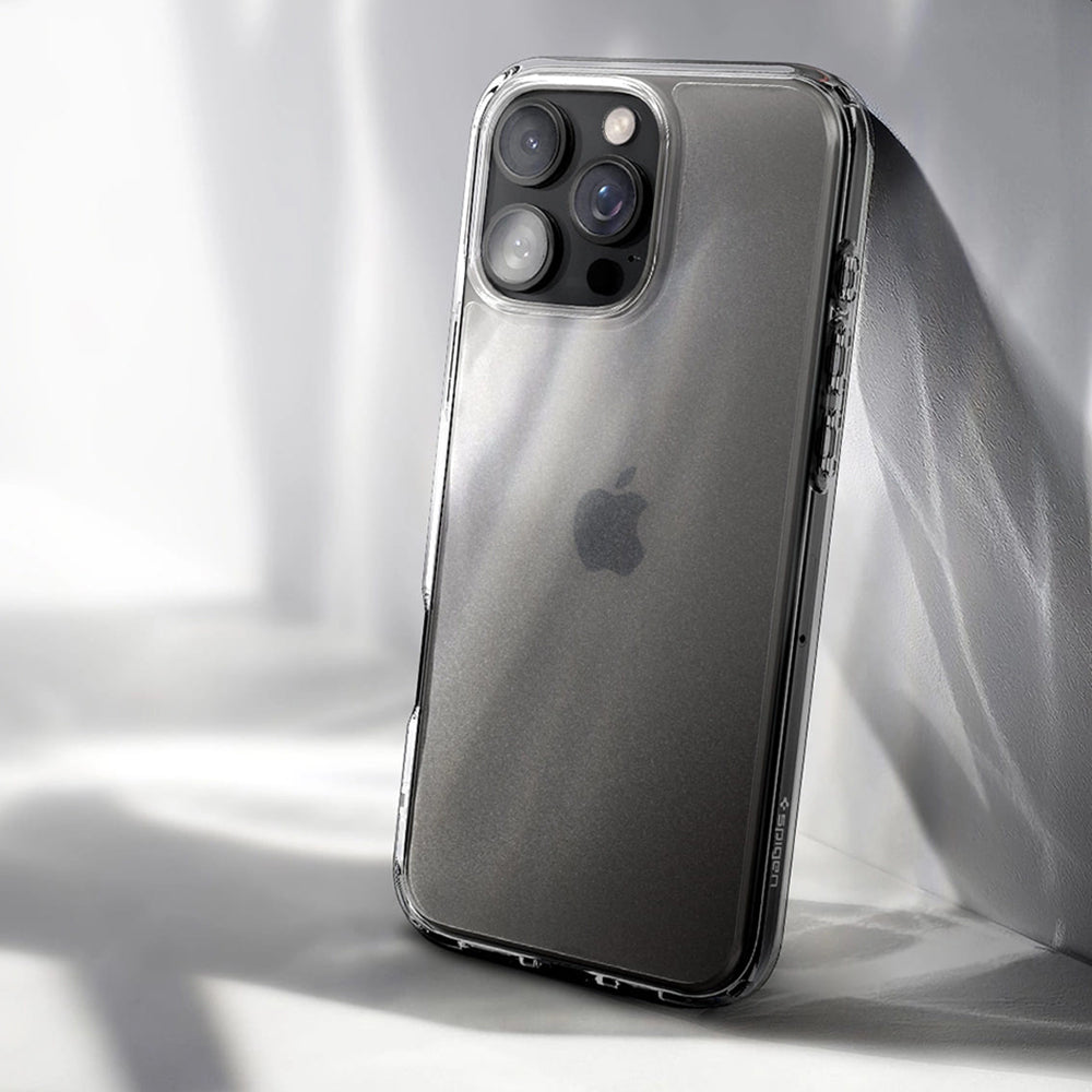 Case for Apple iPhone 16 Pro Max, Spigen, Ultra Hybrid, Satin Transparent ACS07993