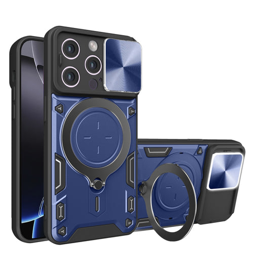 Fodral för Apple iPhone 16 Pro Max, Techsuit, CamGuard Pro, Blå