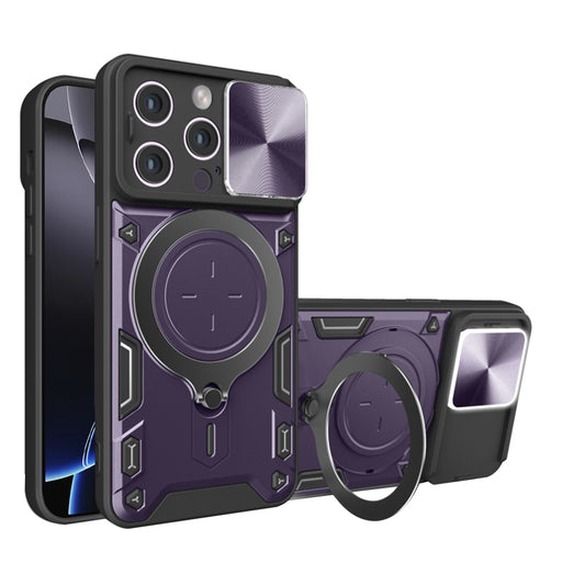 Fodral för Apple iPhone 16 Pro Max, Techsuit, CamGuard Pro, Lila