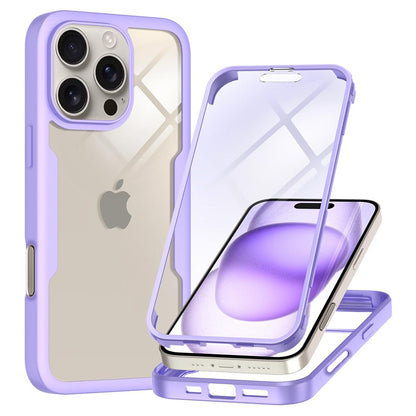 Fodral för Apple iPhone 16 Pro Max, Techsuit, ColorVerse 360, Lila