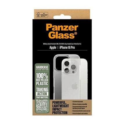 Skyddsfodral för Apple iPhone 16 Pro, PanzerGlass, HardCase, Transparent