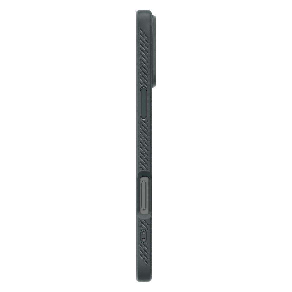 Skyddsfodral för Apple iPhone 16 Pro, Spigen, Liquid Air, Grön ACS08119