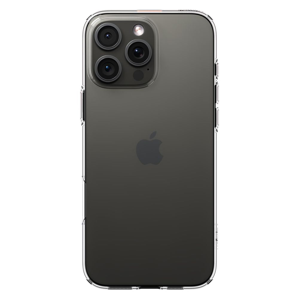 Skyddsfodral för Apple iPhone 16 Pro, Spigen, Liquid Crystal, Transparent ACS08112