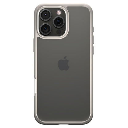 Skyddsfodral för Apple iPhone 16 Pro, Spigen, Ultra Hybrid, Beige ACS08127