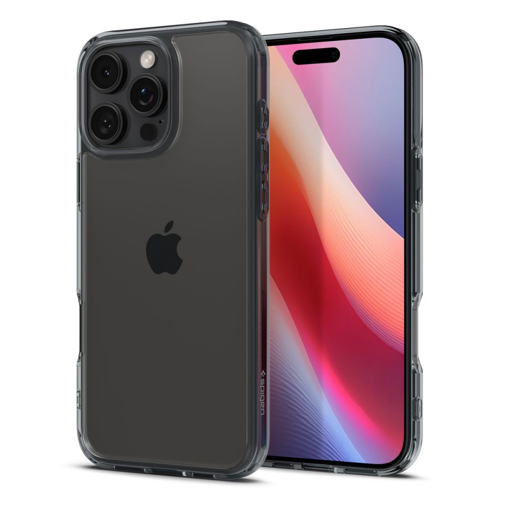 Case for Apple iPhone 16 Pro, Spigen, Ultra Hybrid, Smoky ACS08123