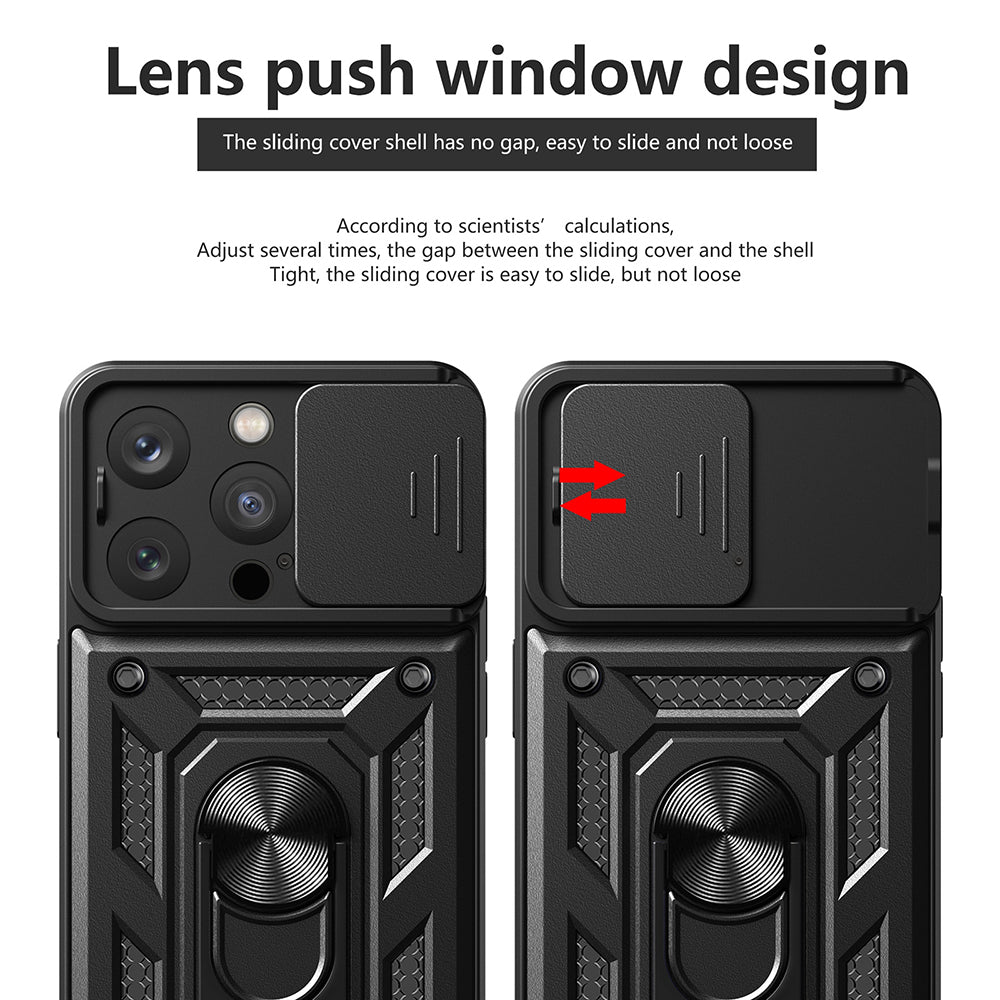 Fodral för Apple iPhone 16 Pro, Techsuit, CamShield, Grön
