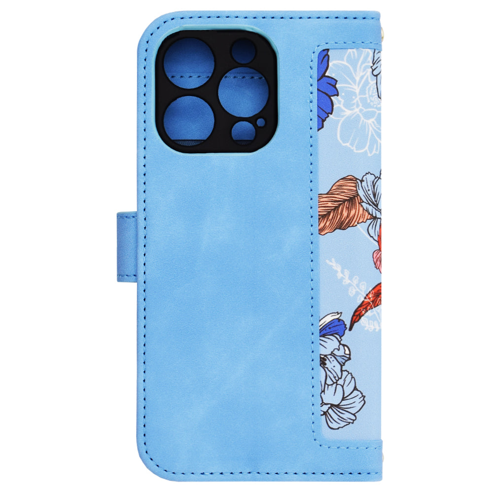 Fodral för Apple iPhone 16 Pro, Techsuit, FlipCraft, Bleu