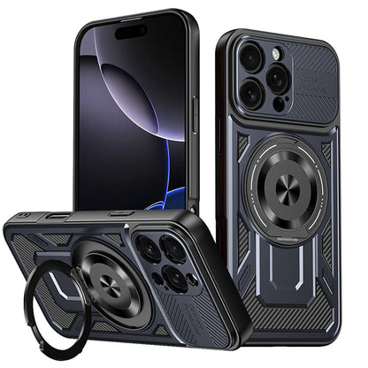 Fodral för Apple iPhone 16 Pro, Techsuit, RuggedCam, Blå