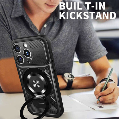 Fodral för Apple iPhone 16 Pro, Techsuit, RuggedCam, Blå