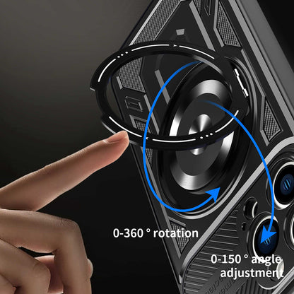 Fodral för Apple iPhone 16 Pro, Techsuit, RuggedCam, Blå