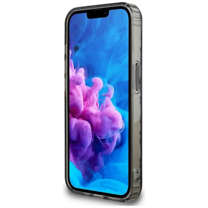 Skyddsfodral för Apple iPhone 16e, Karl Lagerfeld, IML Luxury Silver Fullover Logo, Silver